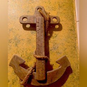 Anchor wall art